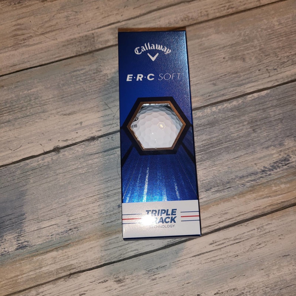 Callaway ERC Soft Golf Balls 3 pack triple pack Christmas Stocking Stuffer
